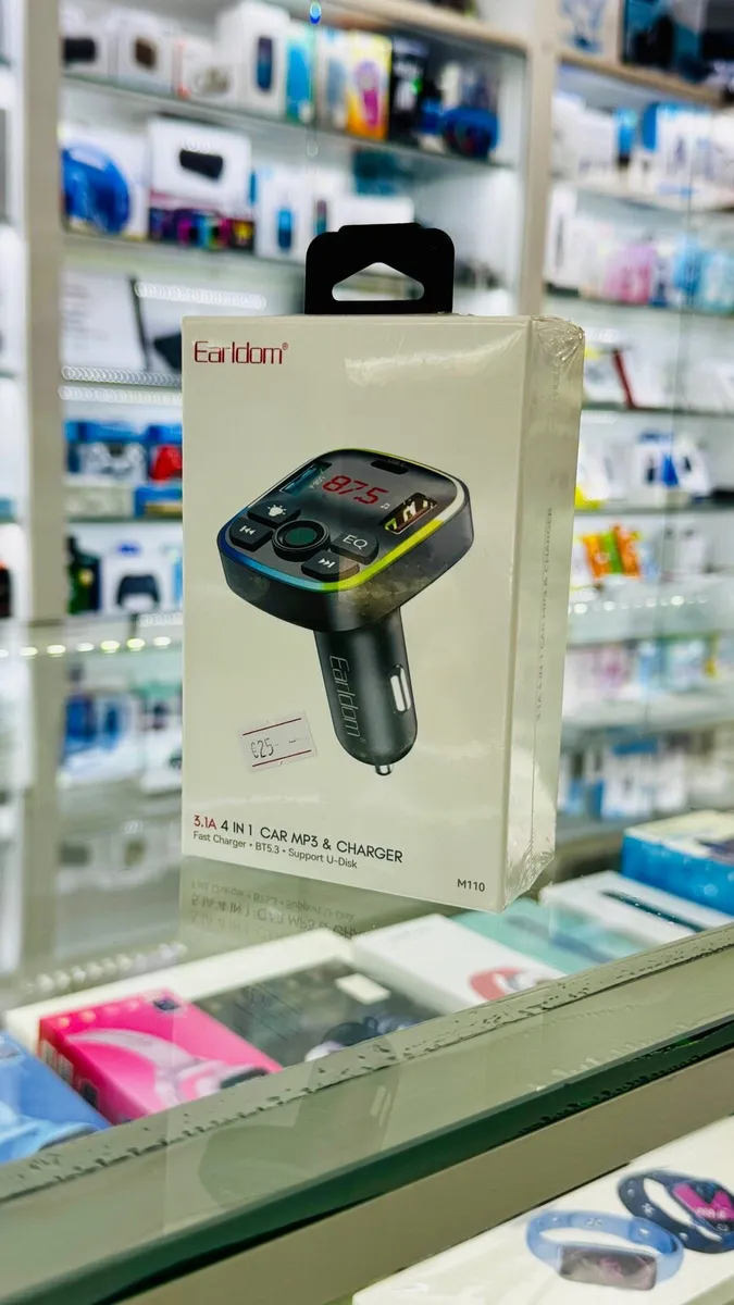 Car MP3 player and charger