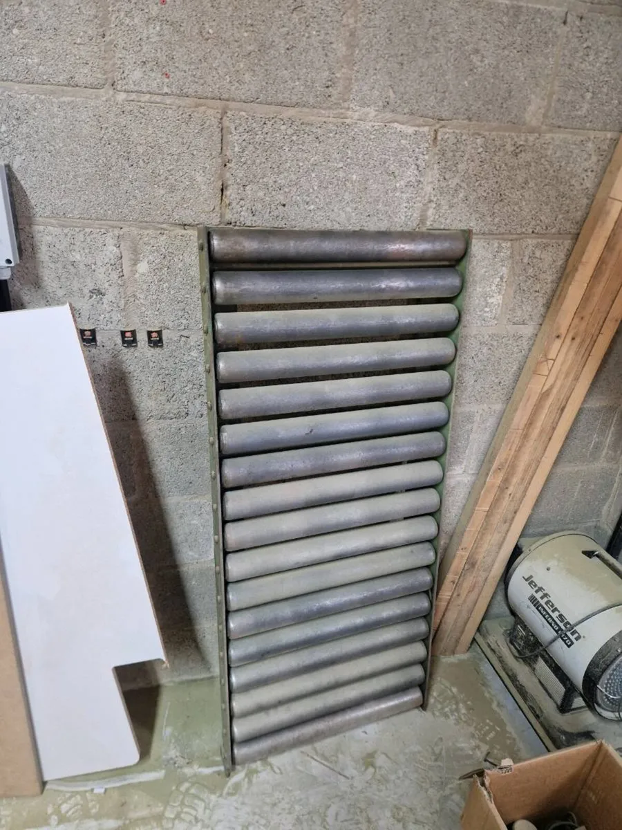 Heavy duty steel roller