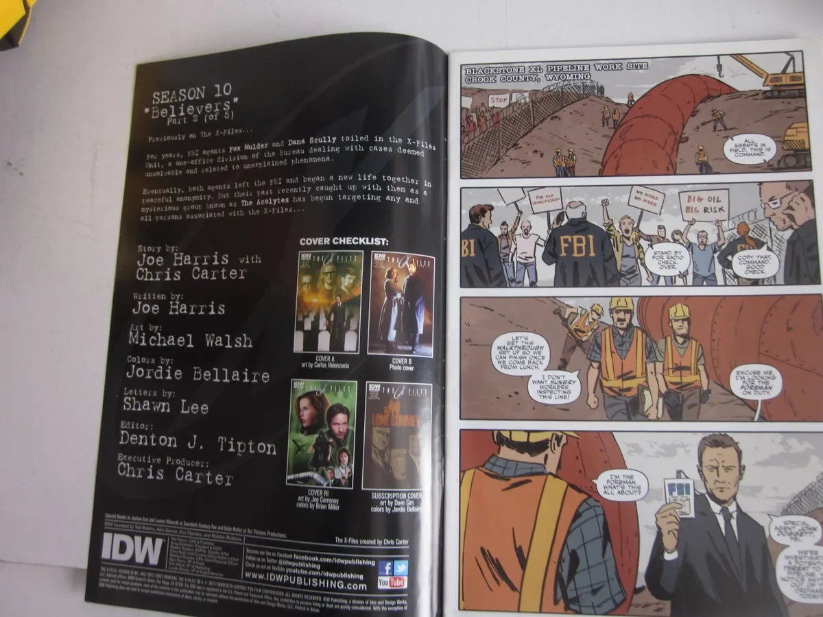 The X-Files-IDW # 2 Season 10 Comic - Image 3