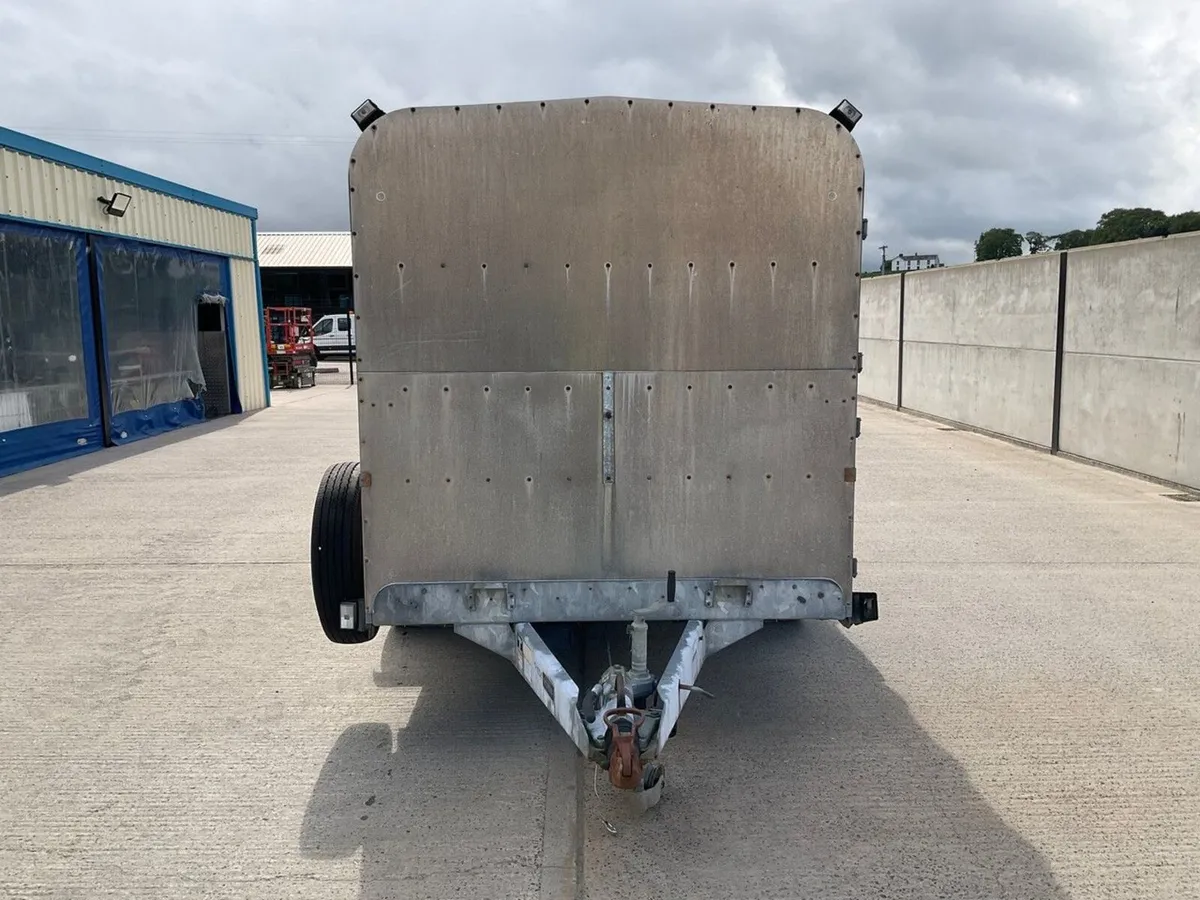 IFOR WILLIAMS  12ft6" X 6ft  LIVESTOCK TRAILER - Image 2