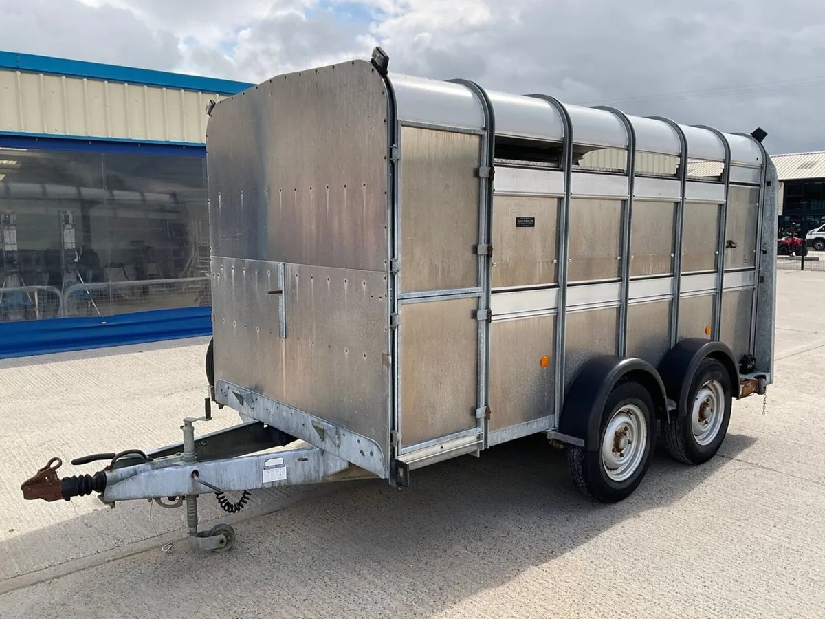 IFOR WILLIAMS  12ft6" X 6ft  LIVESTOCK TRAILER - Image 3