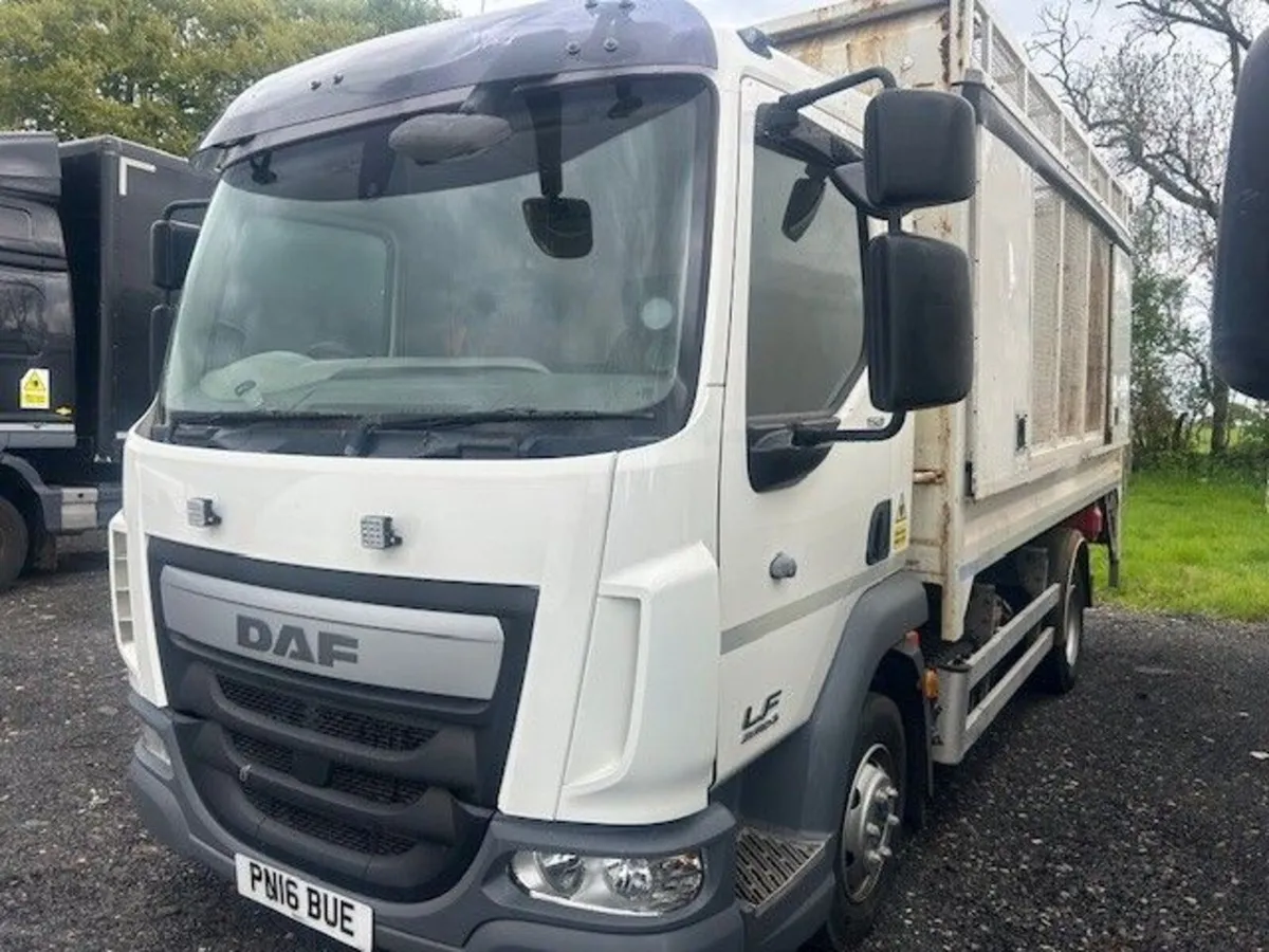 2016 DAF LF 45 4x2 Cage side Tipper - Image 2