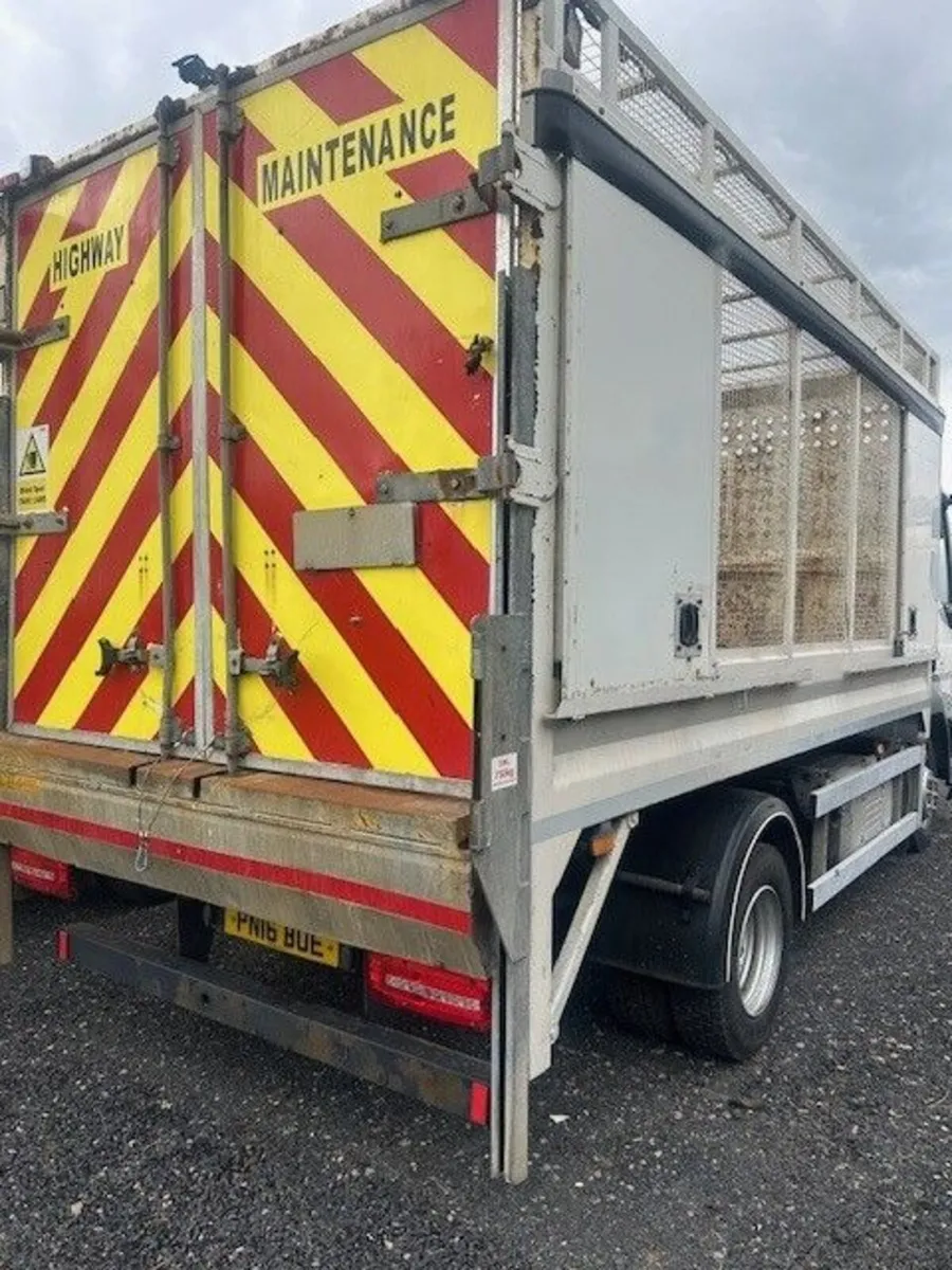 2016 DAF LF 45 4x2 Cage side Tipper - Image 4