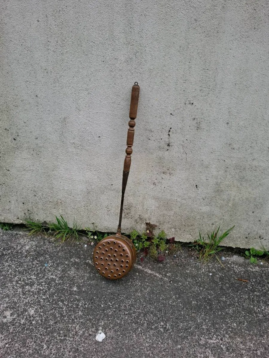 By post only copper bed warmer - Image 1