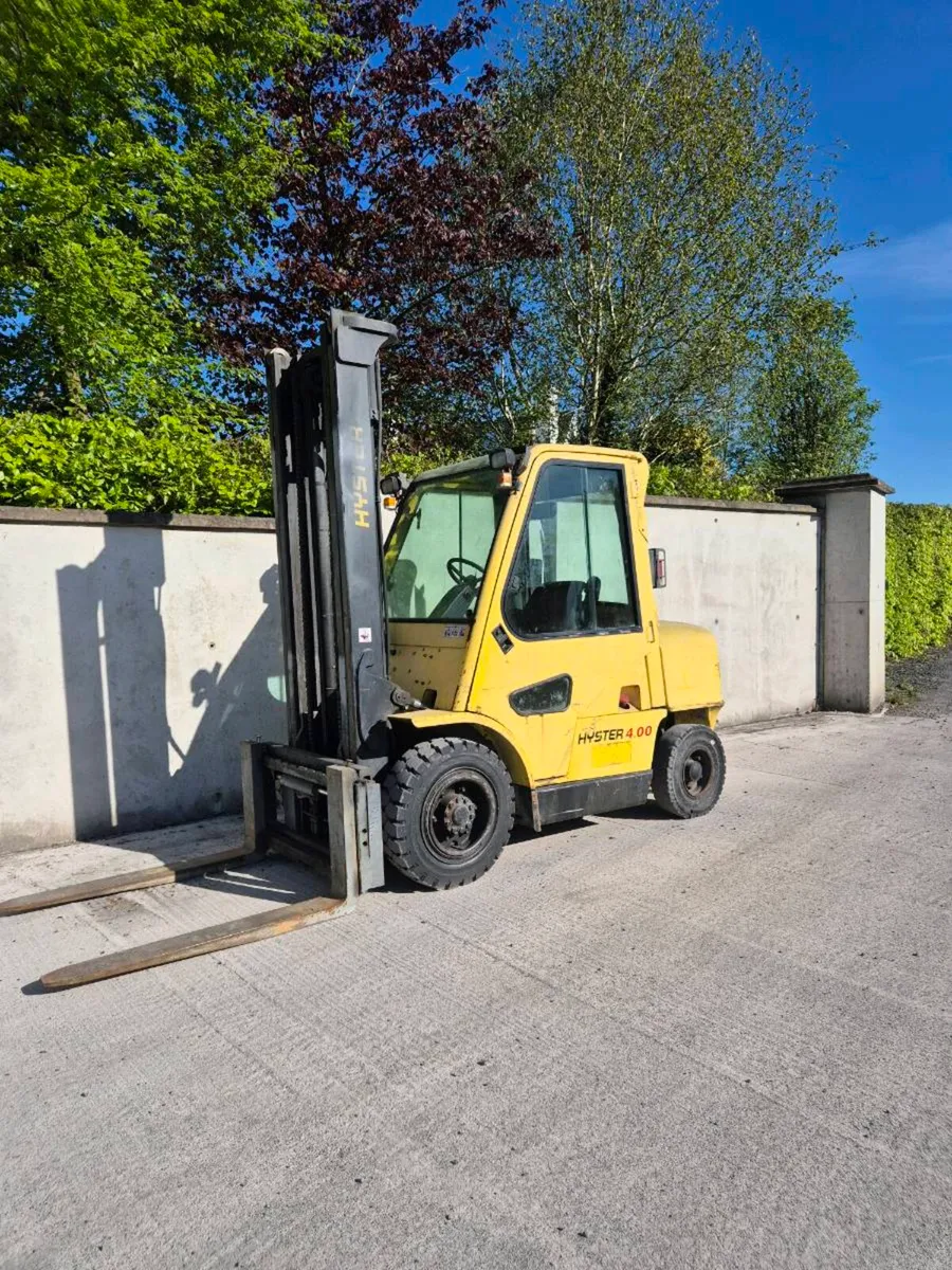 Hyster 4 tonne diesel forklift - Image 4