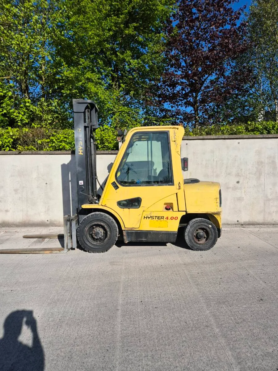 Hyster 4 tonne diesel forklift - Image 1