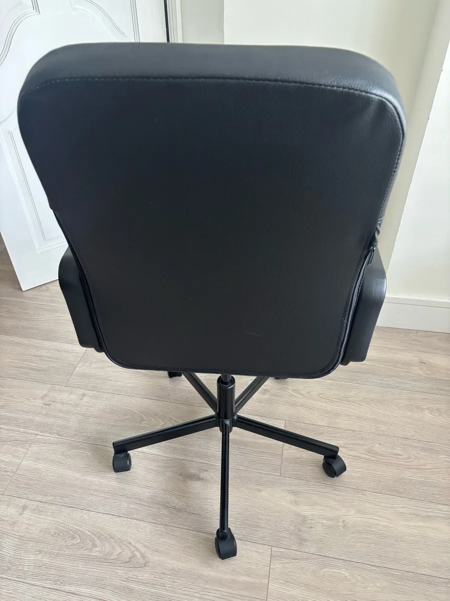 Ikea Leather Desk Chair - Image 3
