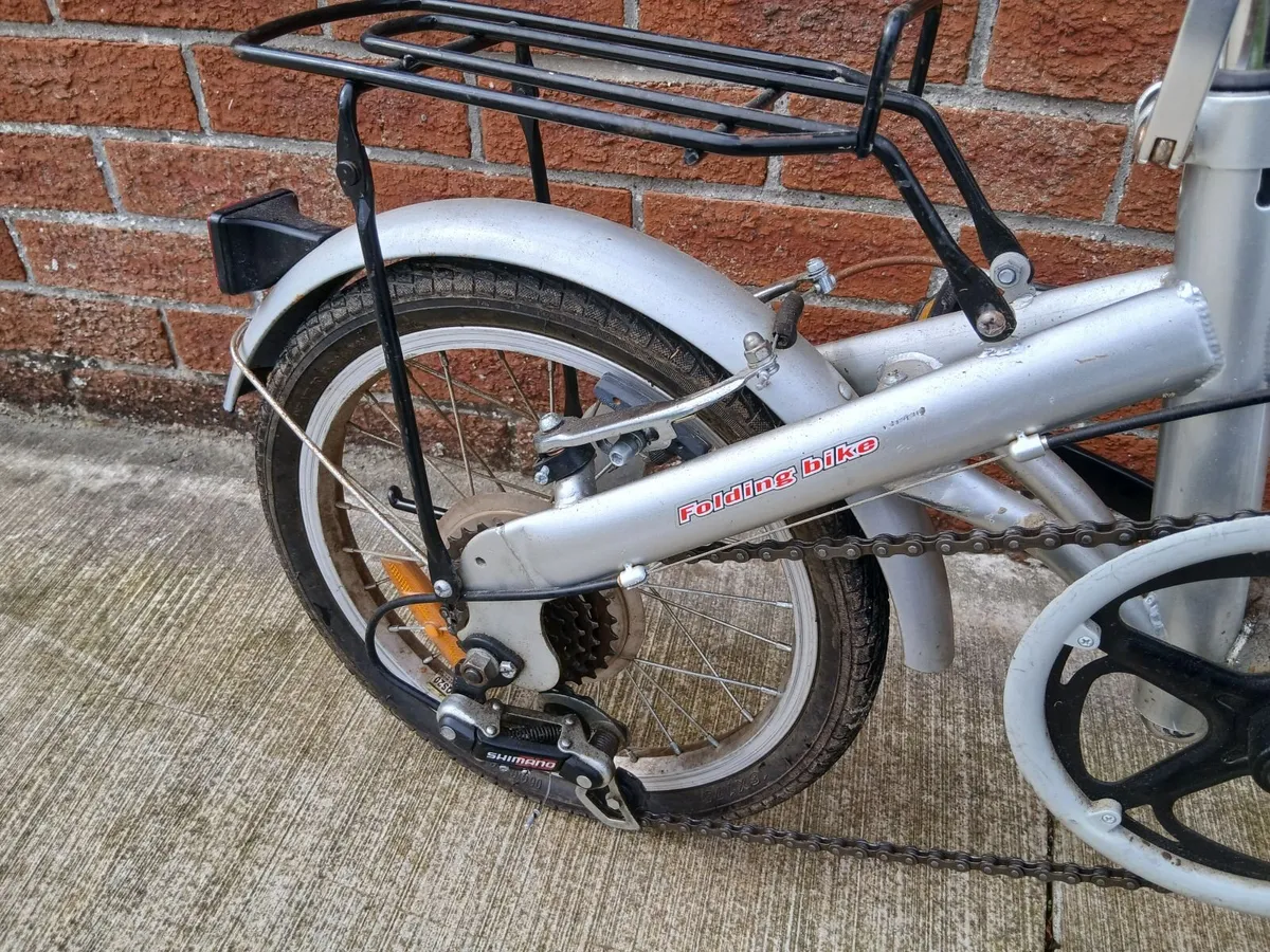 Proteam folding 16" bike silver - Image 4