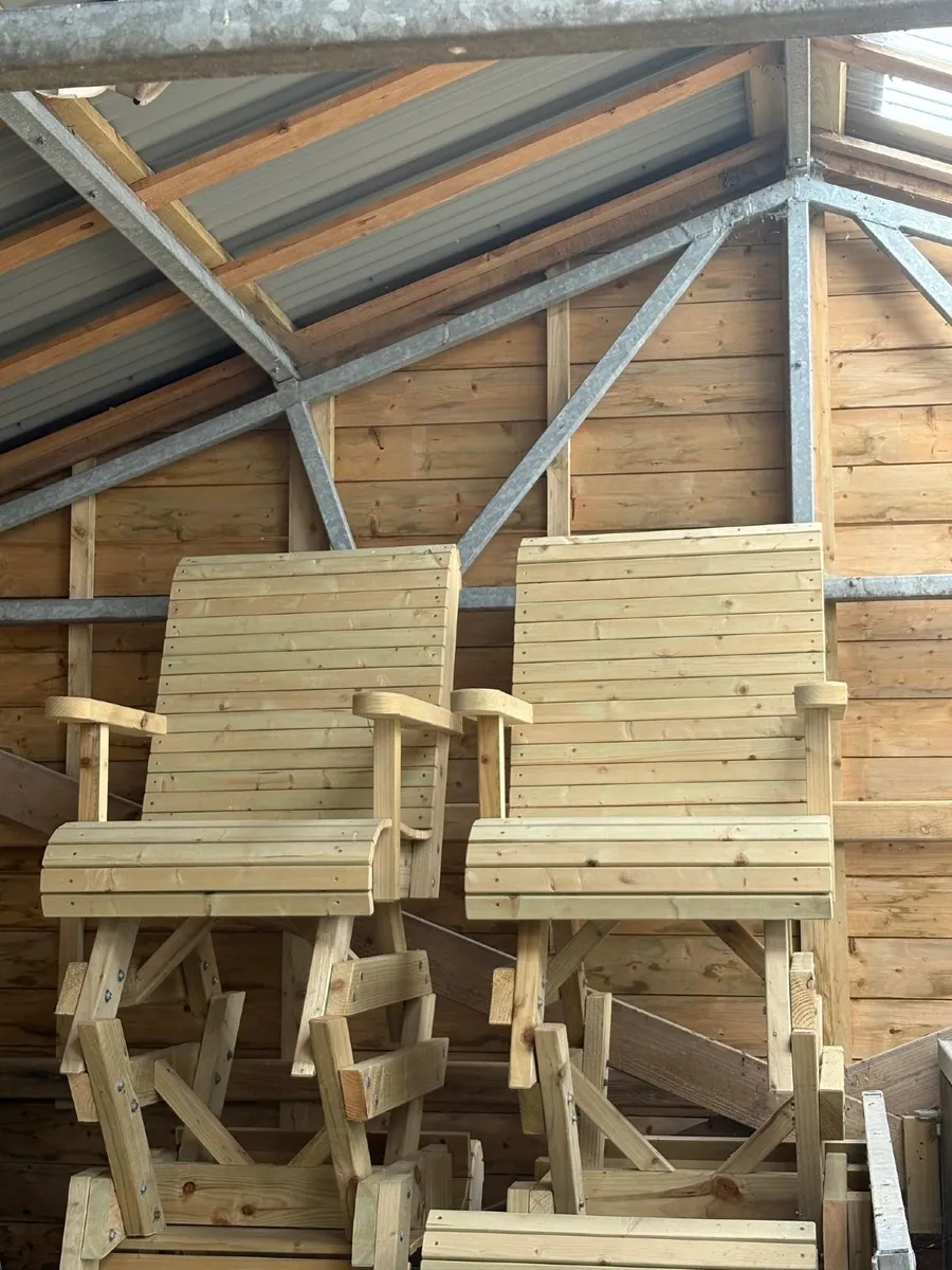 SALE - Garden Seat made with Heavy Duty Timber