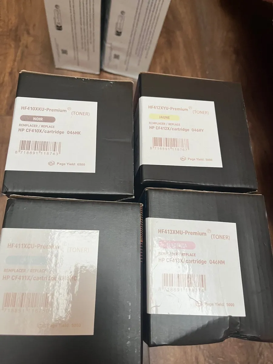 Set of Compatible HP 410X Compatible Ink Toners - Image 2