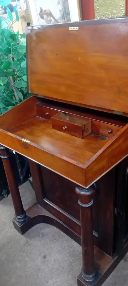 Victorian Mahogany Clerks Writing Desk - Image 2