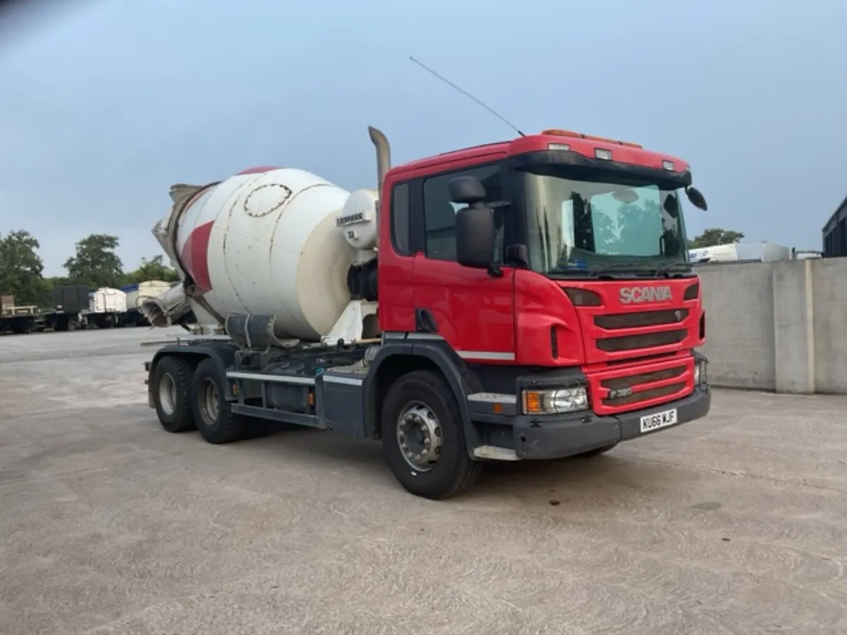 2016 Scania P320 6x4 Mixer - Image 1