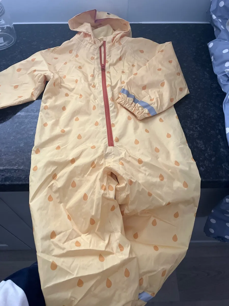 Toddler all in one rain suit x2 - Image 1