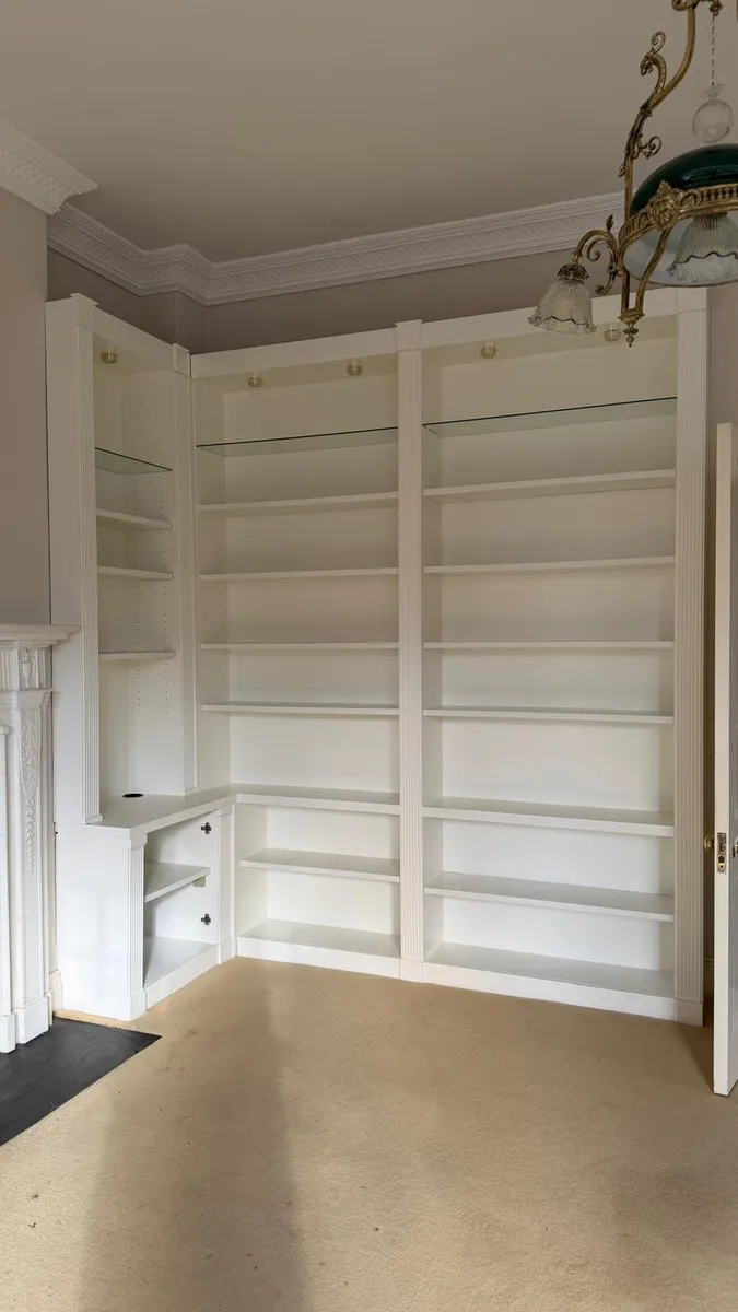 Office or study or library fitted bookshelves - Image 1