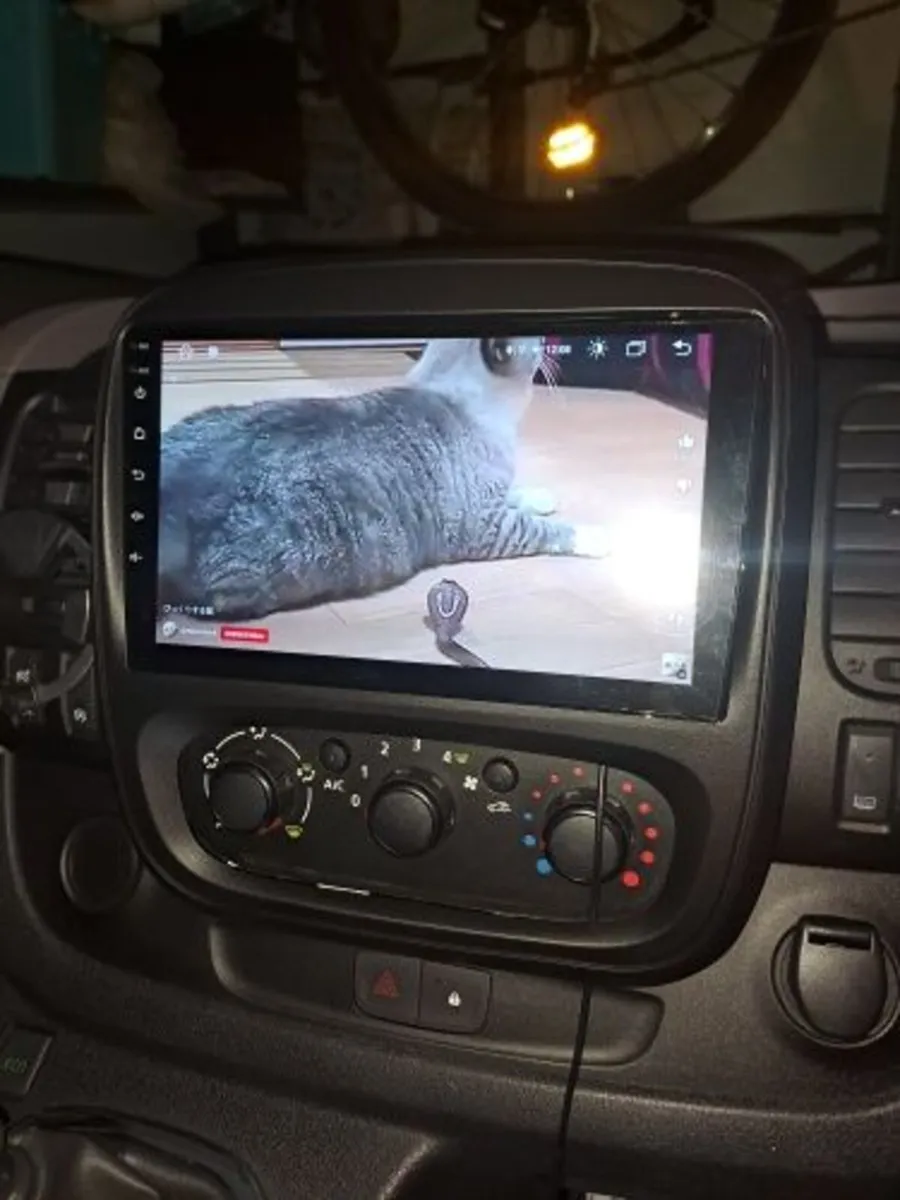 Android radio for Trafic Vivaro NV300 Camper - Image 4
