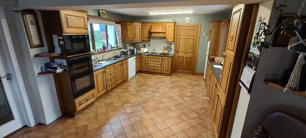 Solid Wood Kitchen - Complete Set (All Units + Worktops) - Image 1