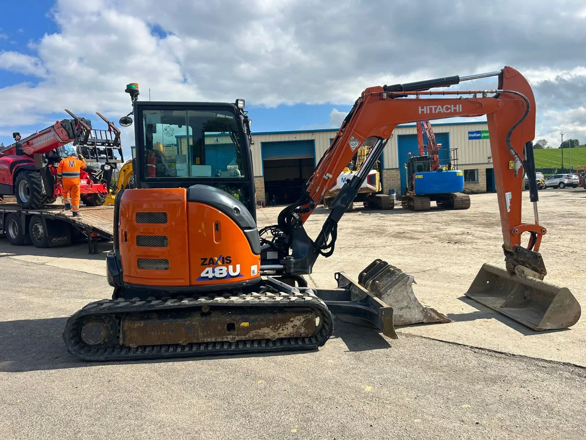 2023 Hitachi ZX48 Only 2100Hrs - MULLANS - Image 2