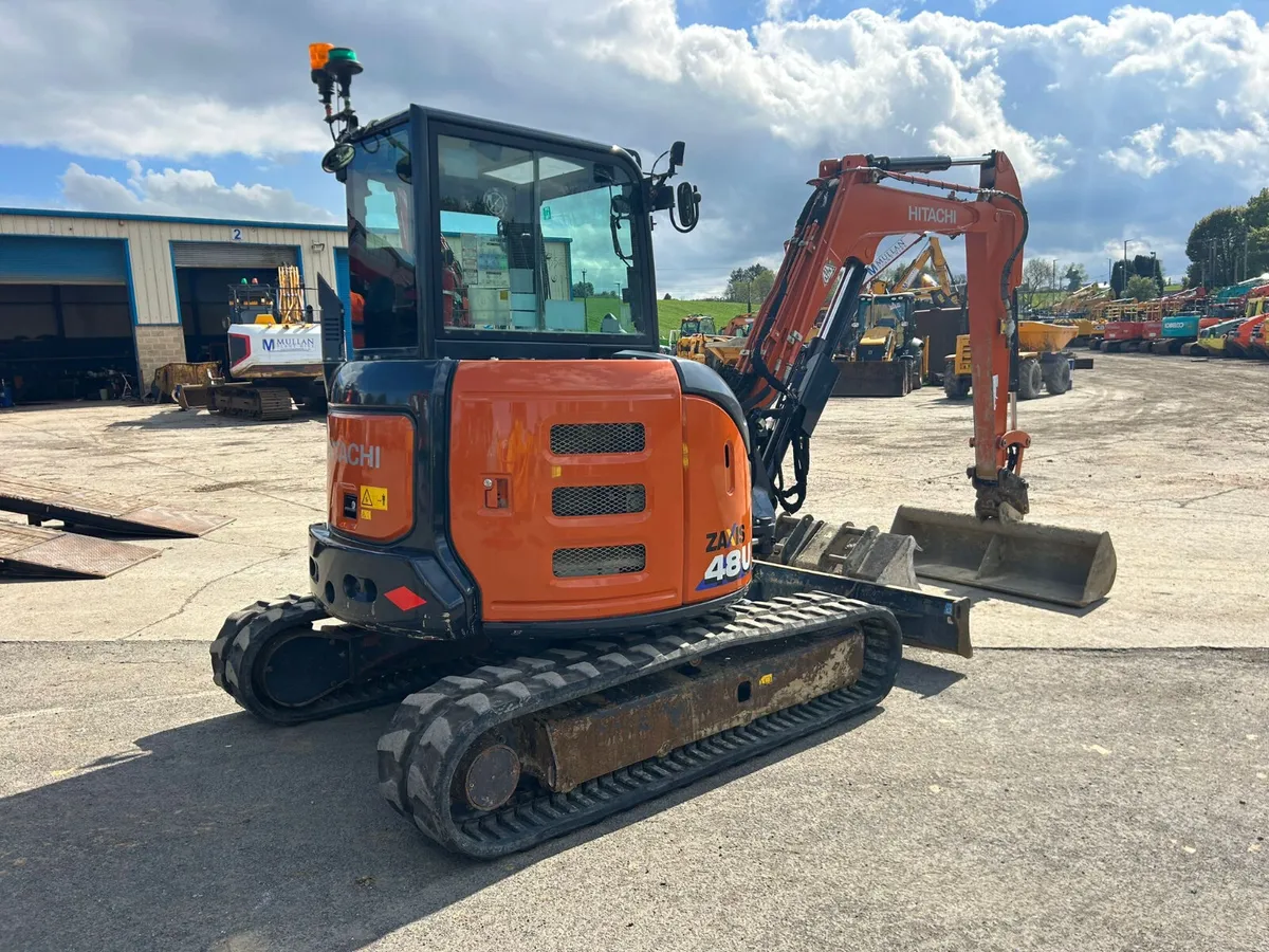 2023 Hitachi ZX48 Only 2100Hrs - MULLANS - Image 3