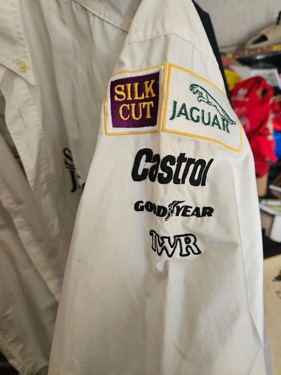 Vintage Jaguar Silkcut Racing Shirt - Image 3