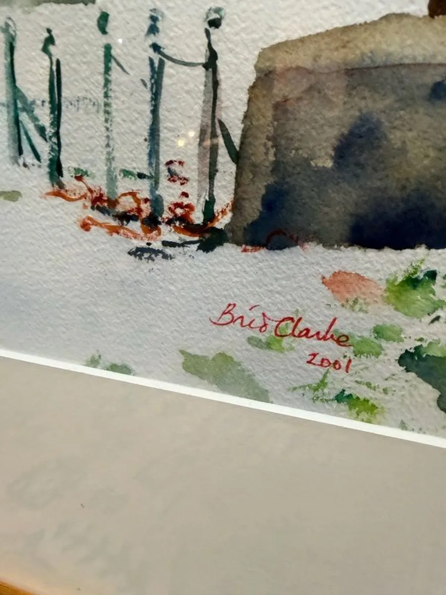 Brid Clarke Watercolour Painting - Image 3