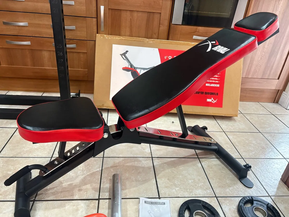 HEAVY DUTY (NOT CHEAP LIKE OTHERS HERE) GYM SET! - Image 3