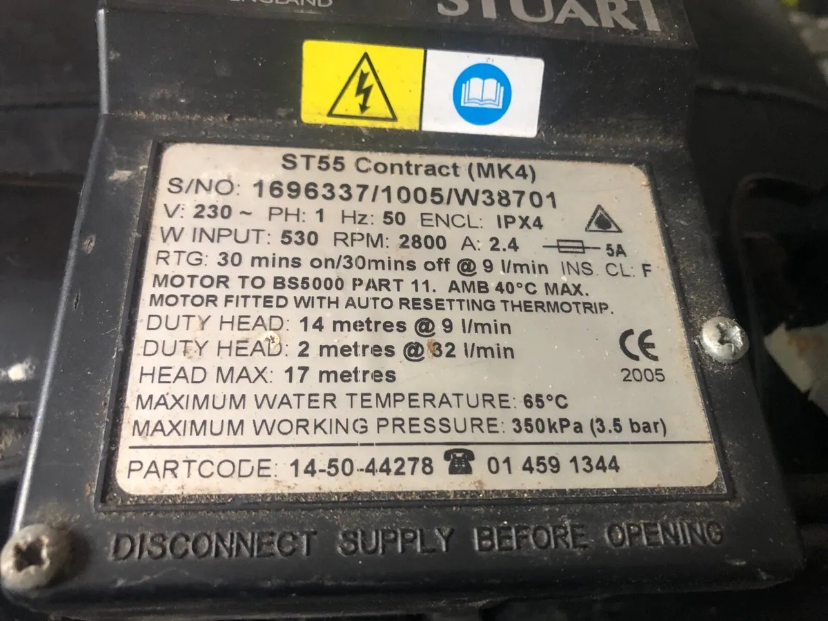 Shower pump - Image 3