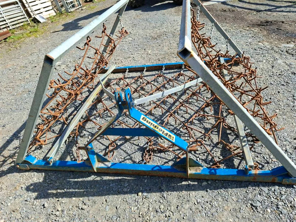Fleming  18 ft chain harrows - Image 1