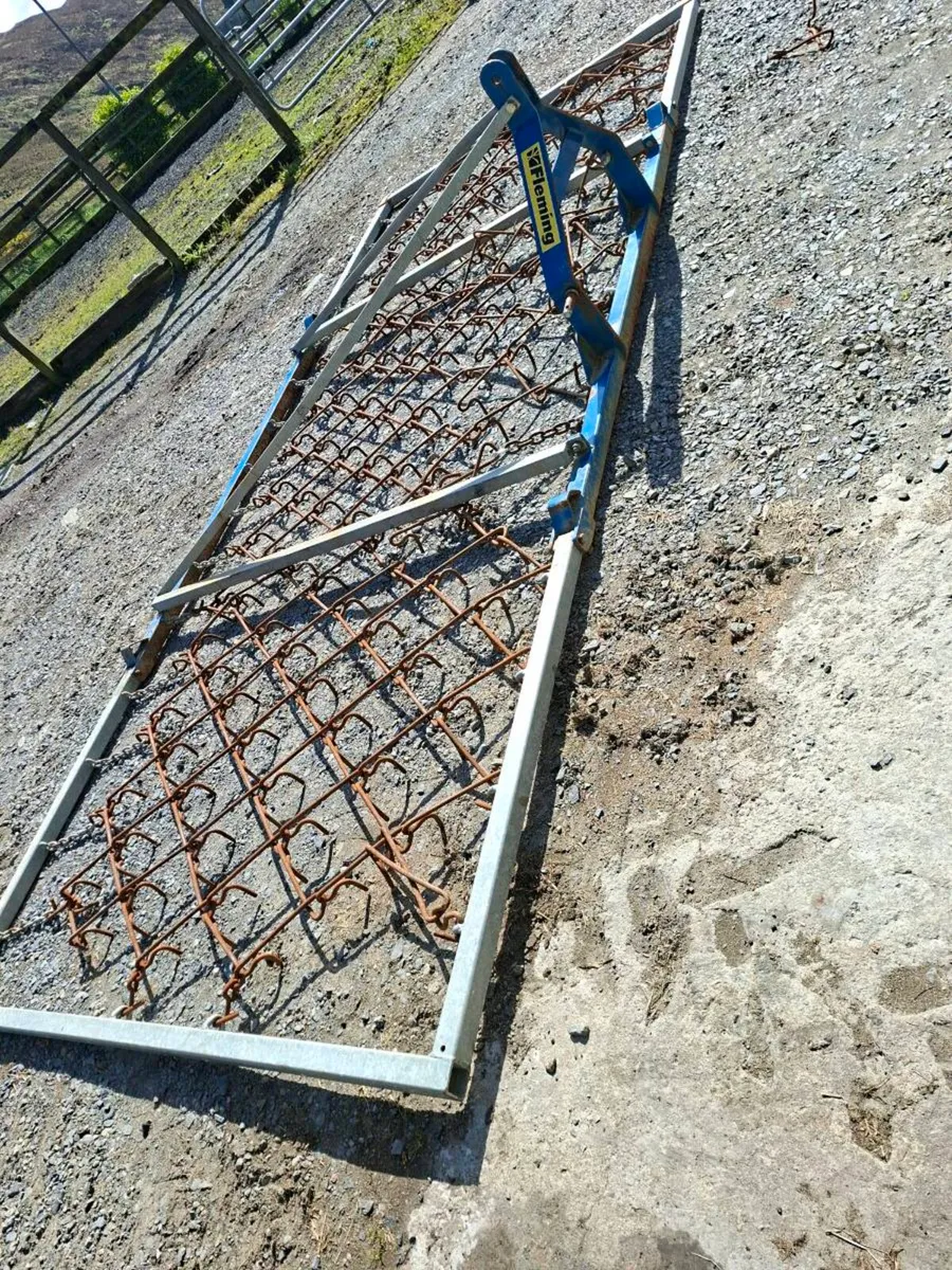 Fleming  18 ft chain harrows - Image 2