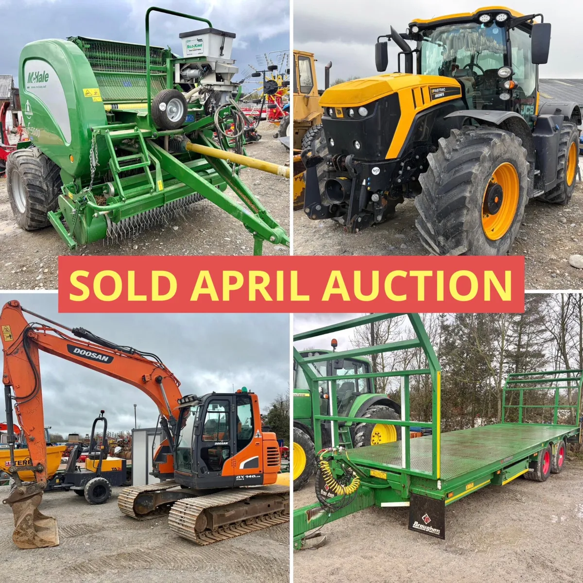 Upcoming Machinery Auction @ Portlaoise - Image 1