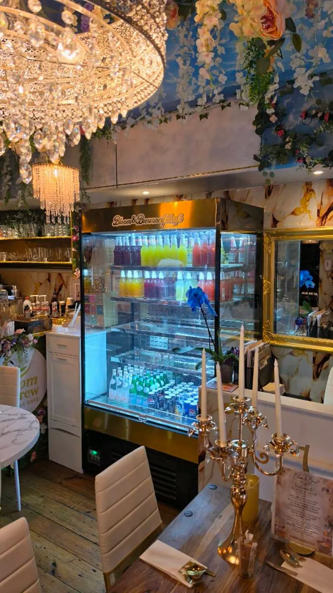 Open glass display fridge - Image 2