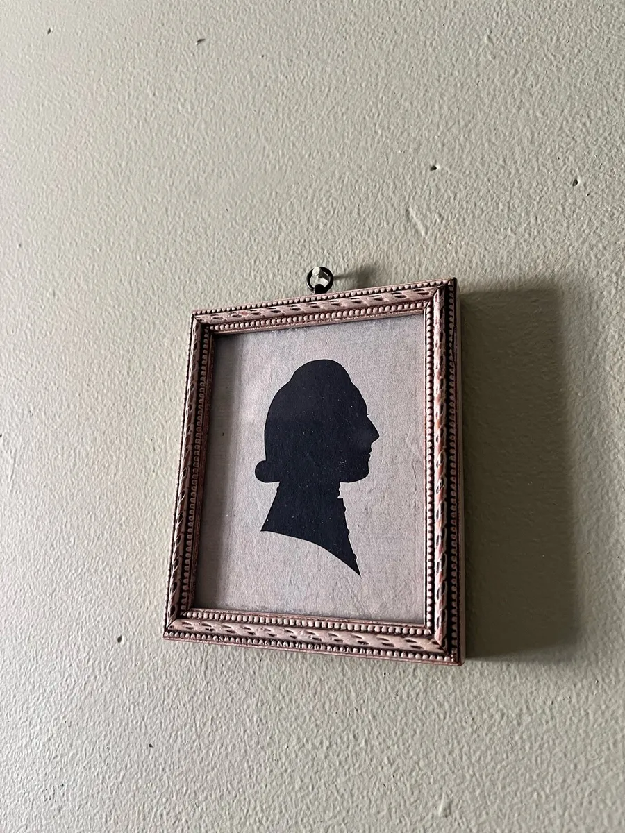 Antique Silhouette of a Lady - Image 1