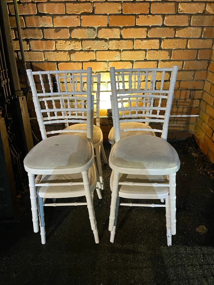 25 wedding chairs - Image 1