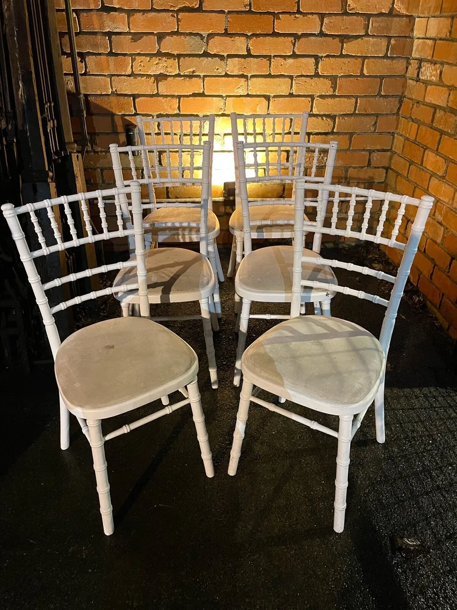 25 wedding chairs - Image 3