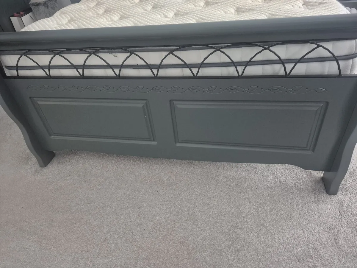 Double sleigh bed - Image 3