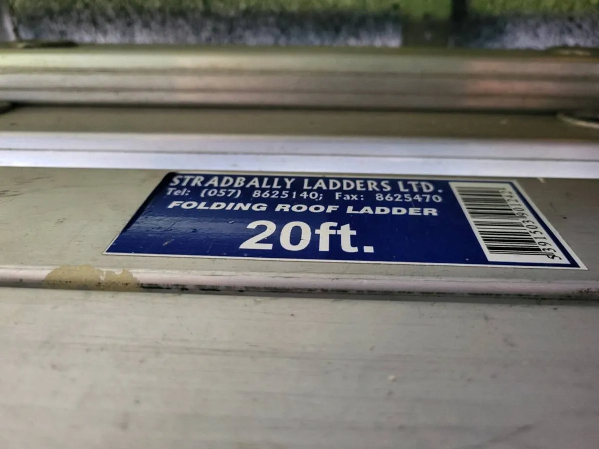 20Ft Roofing Ladder - Image 2