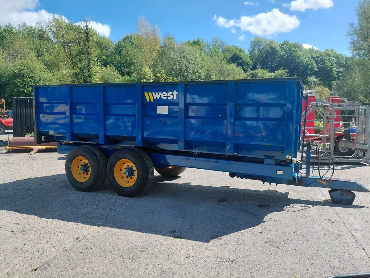 West 20ft Tipping Trailer - Image 2