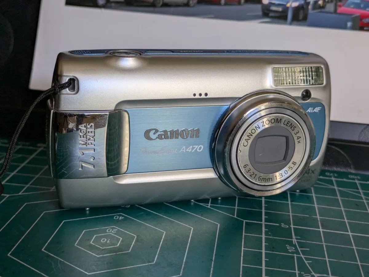 Canon PowerShot A470 7MP CCD🌈 compact camera - Image 4