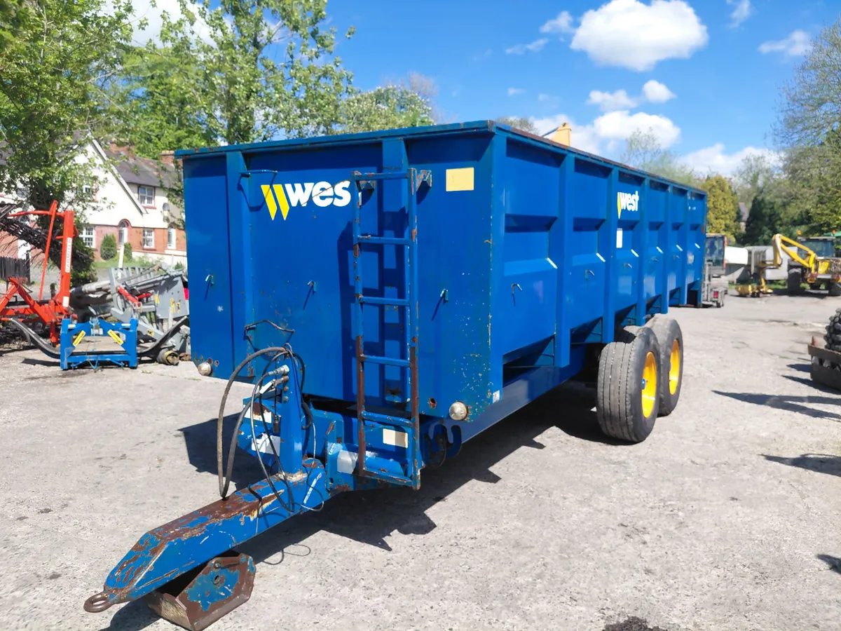 West 20ft Tipping Trailer - Image 3