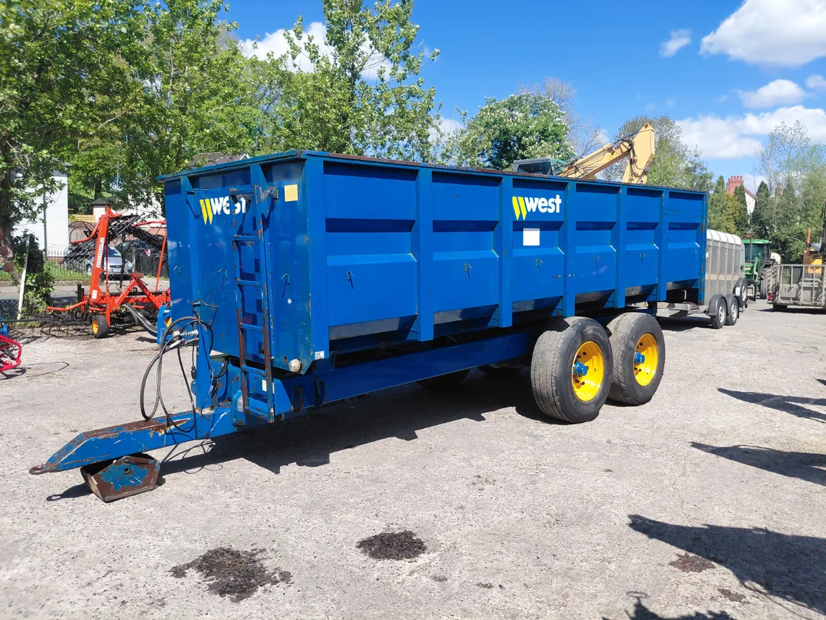 West 20ft Tipping Trailer - Image 4
