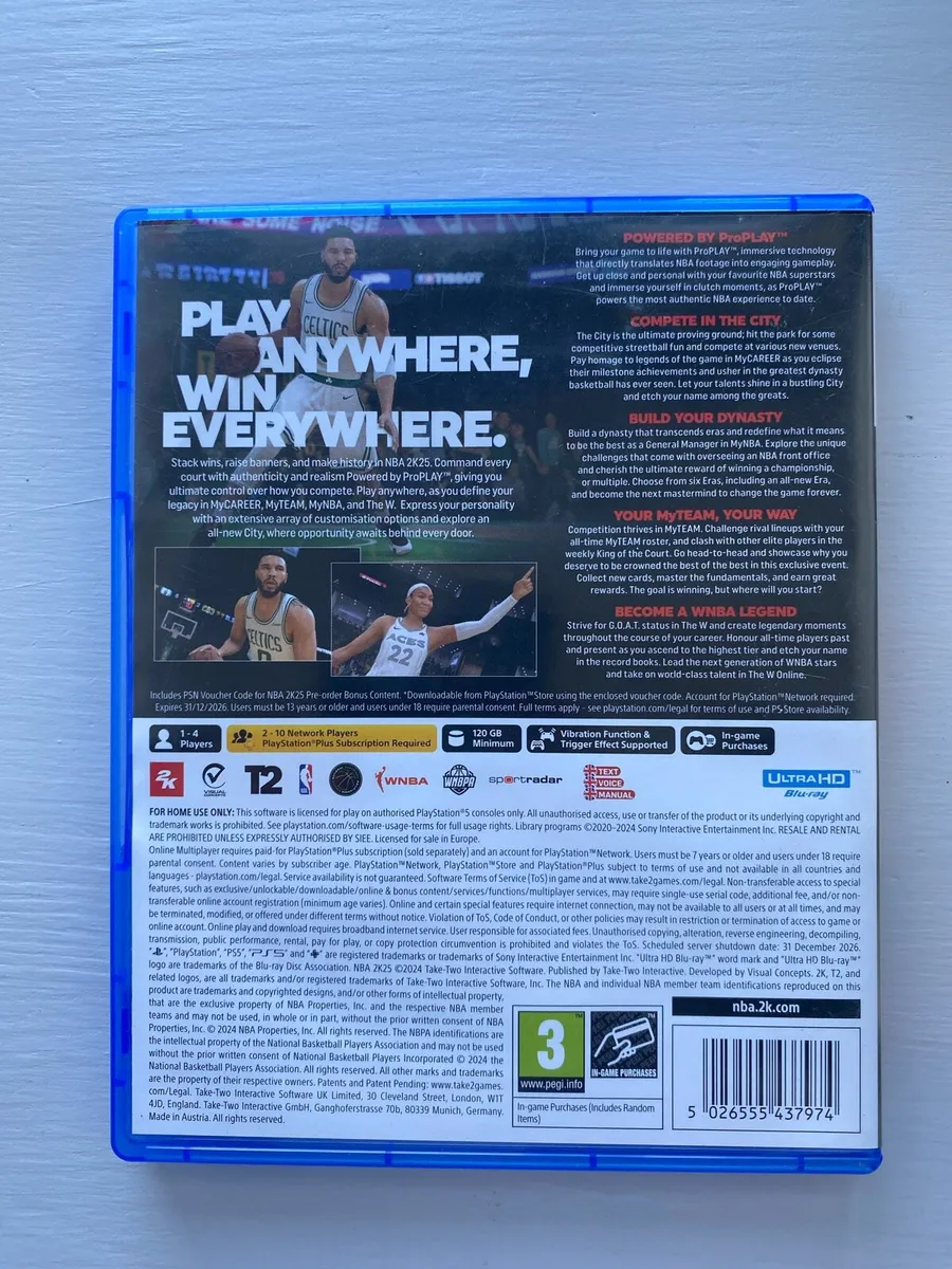NBA 2K25 – PS5 (With Unused Pre-Order Bonus) - Image 2