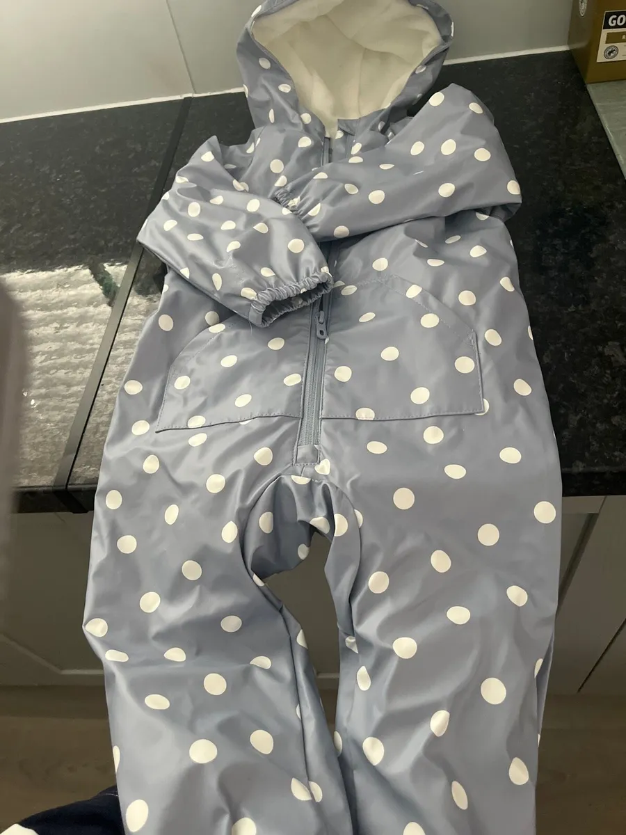 Toddler all in one rain suit x2 - Image 3