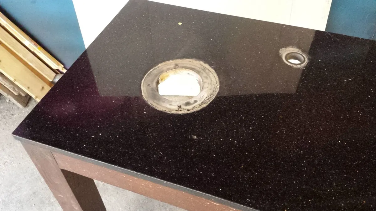 Wash Stand Wash Hand Basin - High end Solid Stone - Image 1