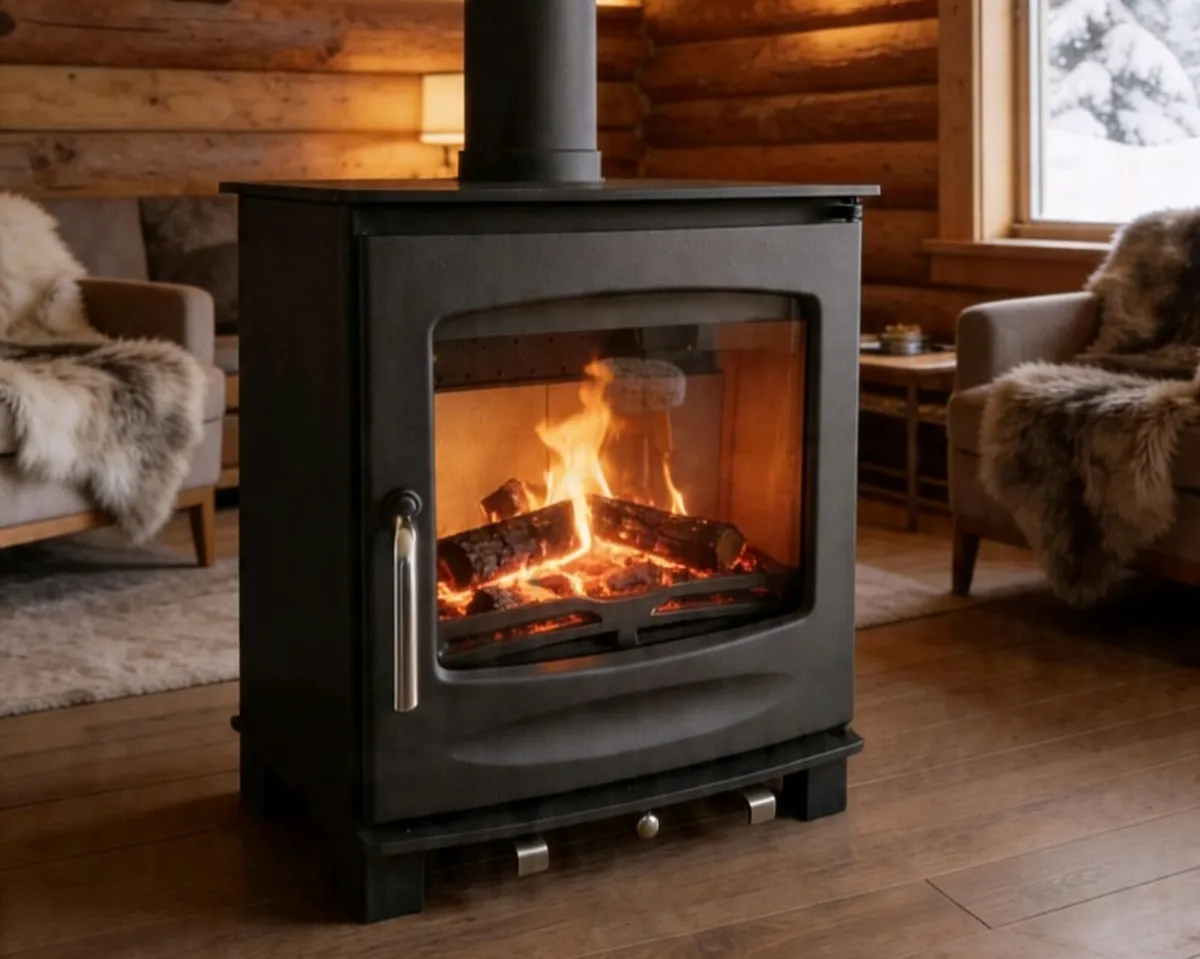 Henley stove with boiler