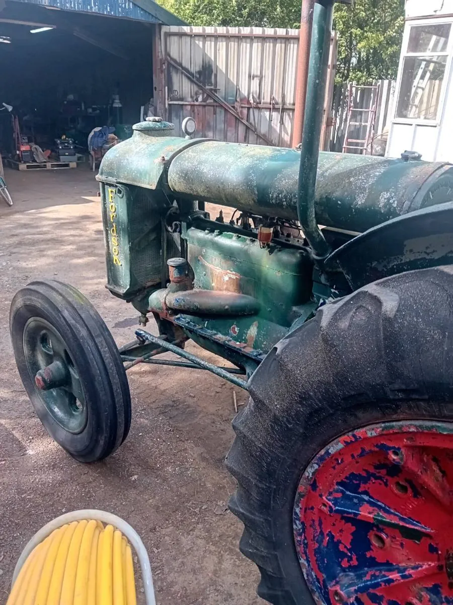 Fordson Model N and David Brown 780 - Image 1