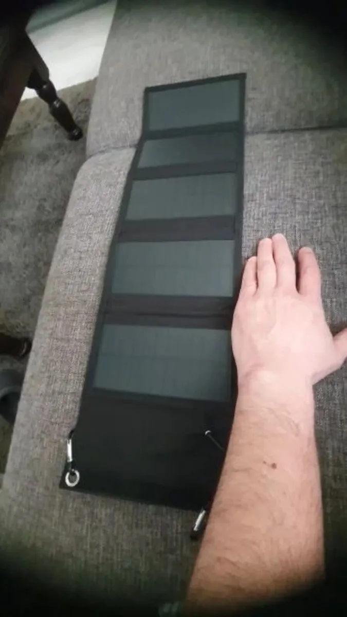 Foldable solar panels for phone charging - Image 1