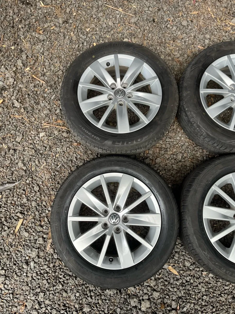 15’ Genuine VW Polo 5x100 alloy wheels - Image 2