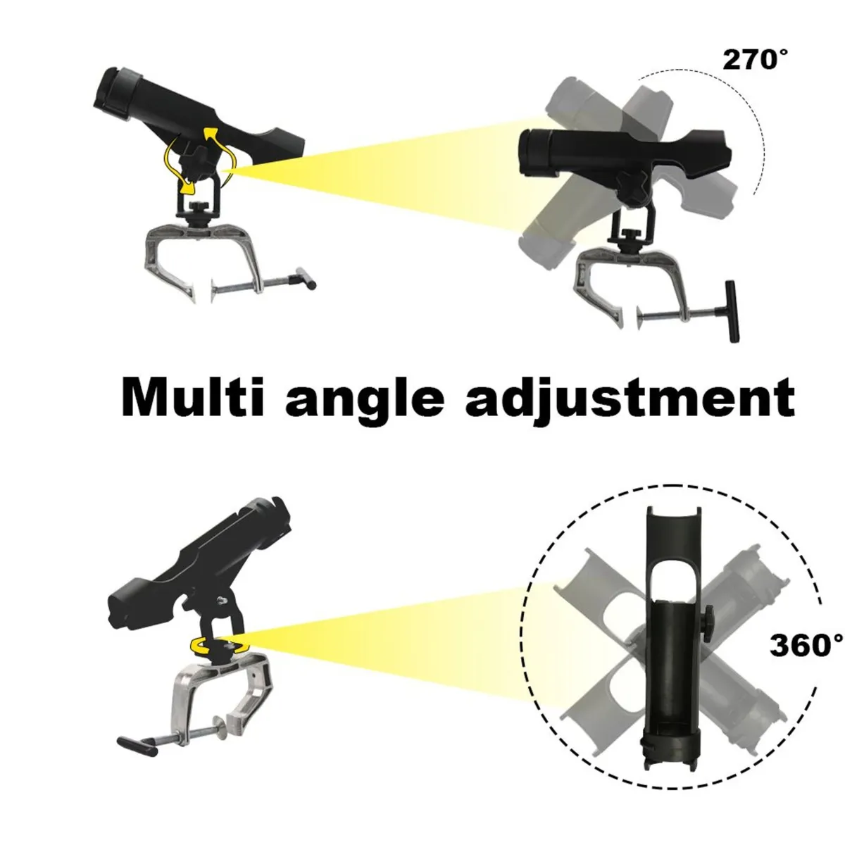 Fishing rod holder for boat - Image 4
