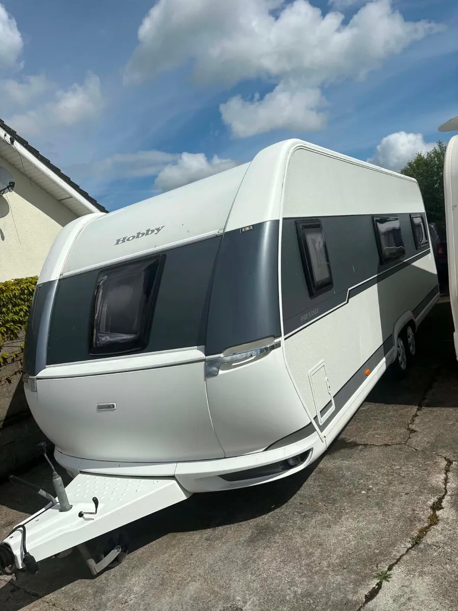 2019 Hobby caravan - Image 1