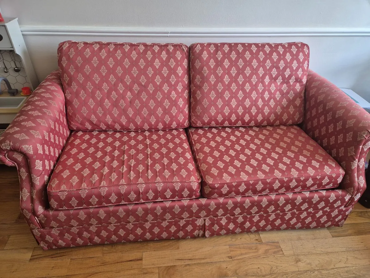 Sofa bed and Chair - Image 3