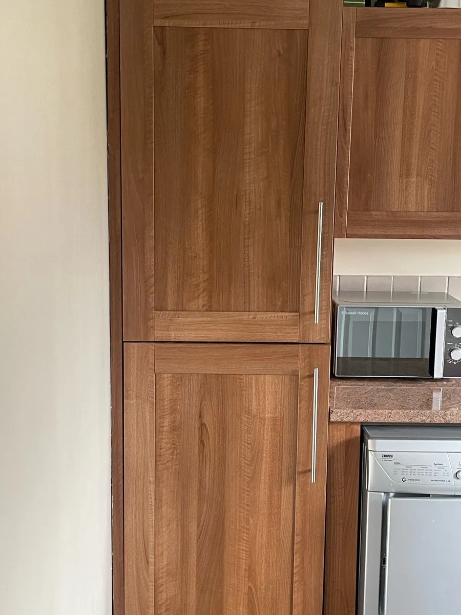 Vinyl wrapped utility room cupboards & worktop - Image 1